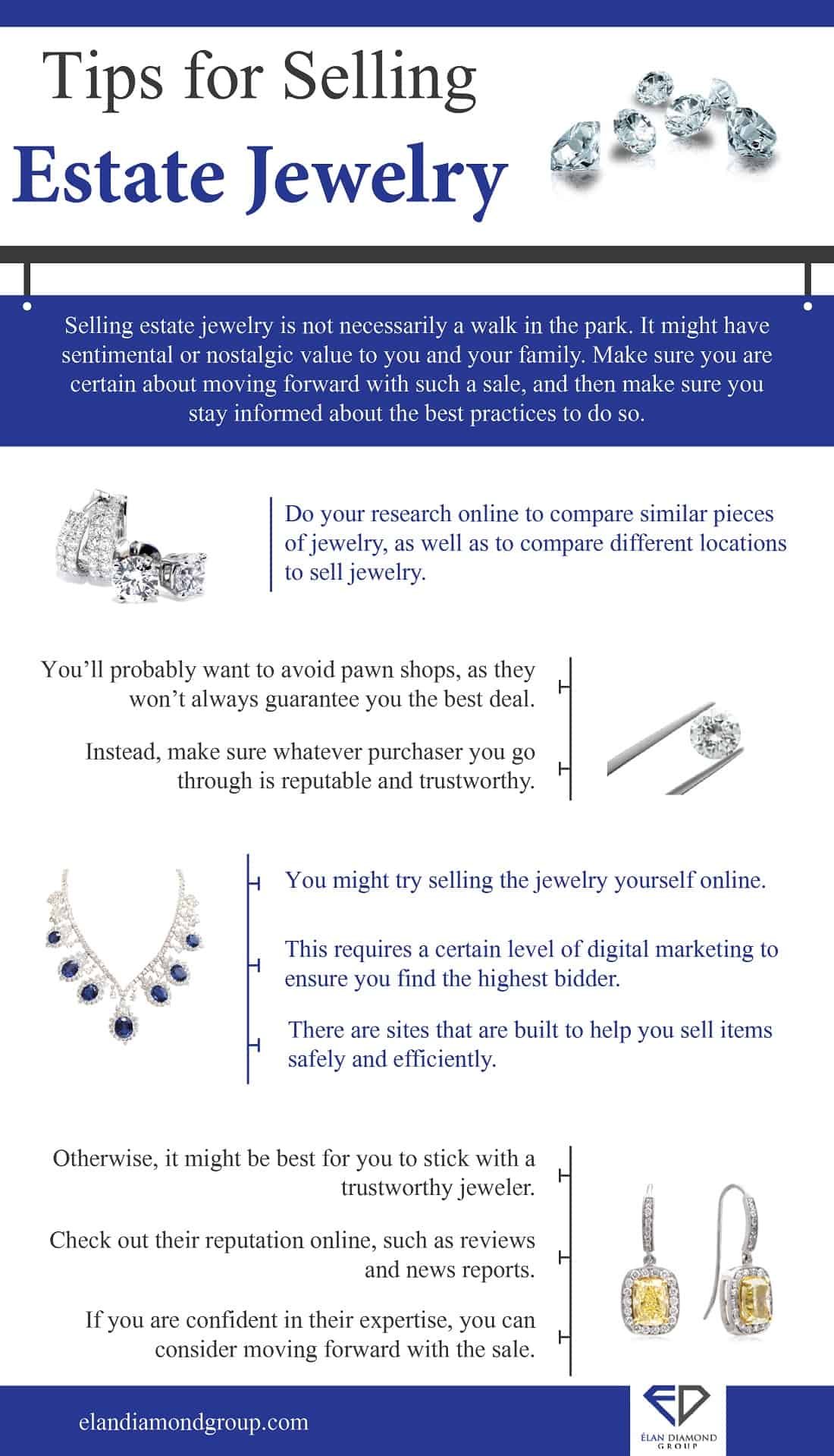 Tips for Selling Estate Jewelry